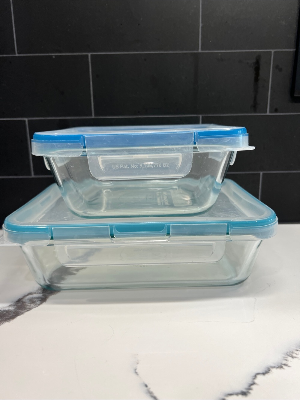 SNAPWARE 6C & 4C  Glass Storage Containers